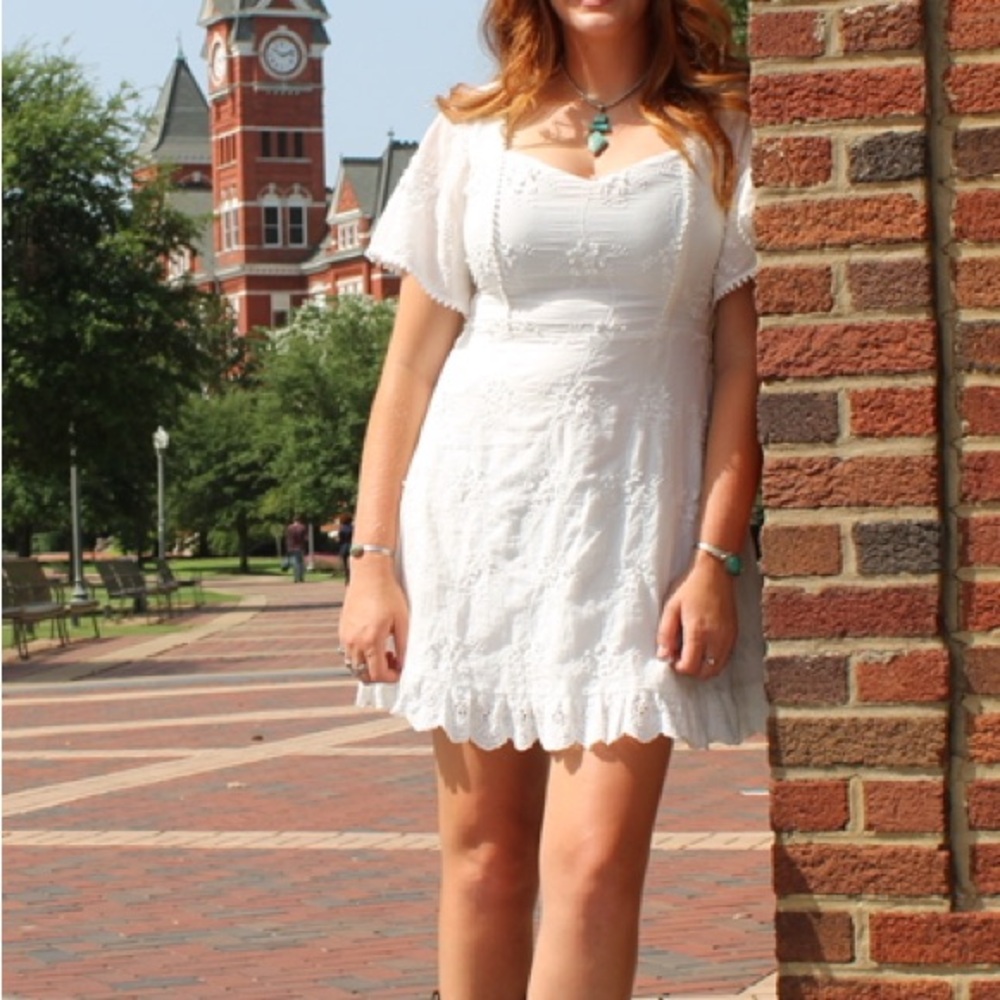White Lace Dress